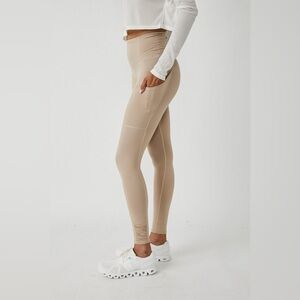 Free People Out of Your League Leggings in Clay -Medium